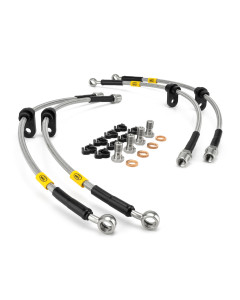 Suzuki Swift 1.6 16v 4x4 Rear Drums 1990 Brake Lines HEL Stainless Steel Braided