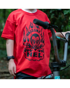 HEL WTH Youth T-Shirt (Red)