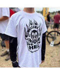 HEL WTH Youth T-Shirt (White)