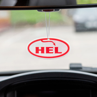HEL Classic Logo Hanging Car Air Freshener (New Car)