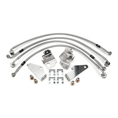 Jaguar XF II (X260) All Models 2015- Brake Lines HEL Stainless Steel Braided