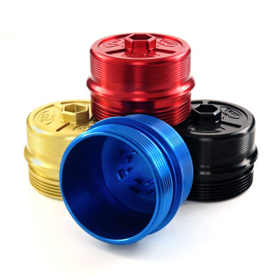 Solid Billet Aluminium Oil Filter Cap for BMW N20 N26 N51 N52 N53 N54 N55 S55 M2 M3 M4